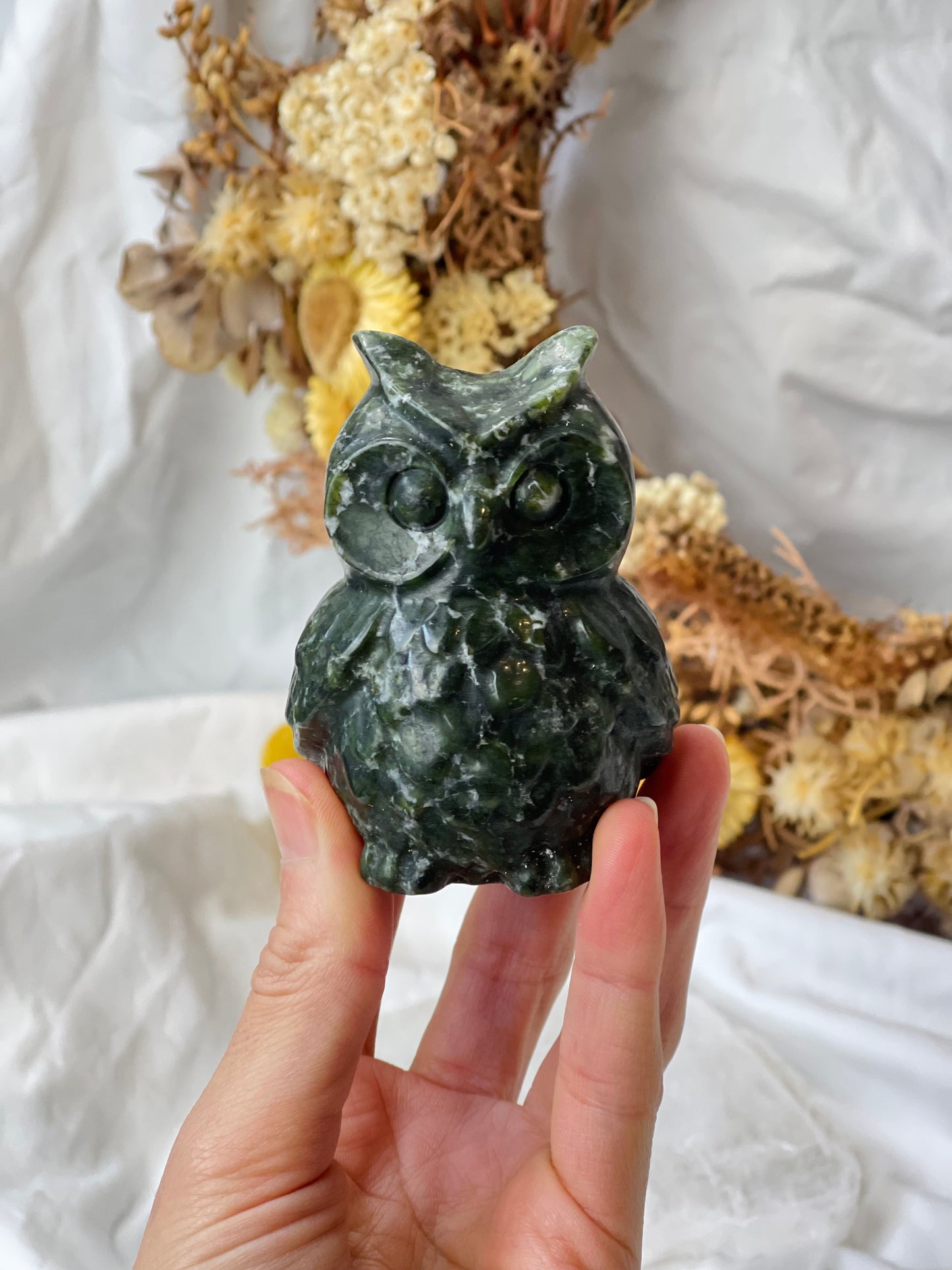 Green Jade Owl #1
