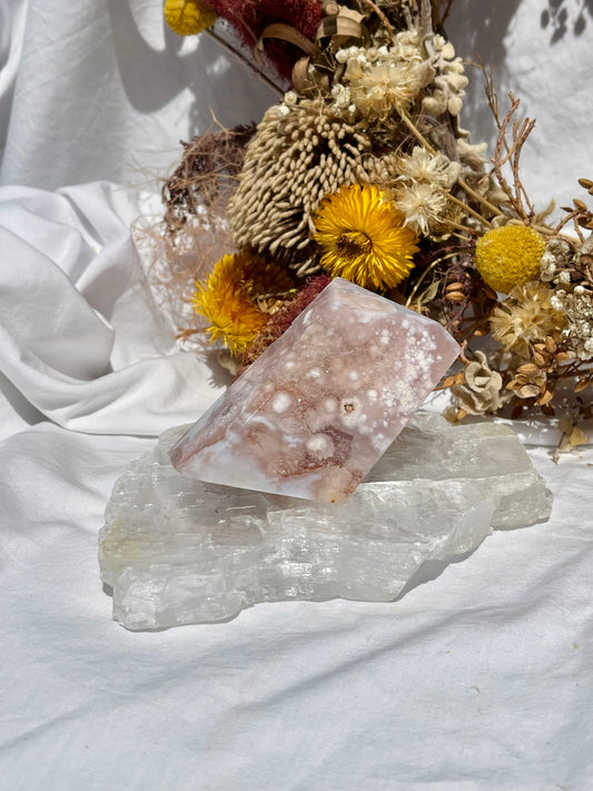 Pink Amethyst | Flower Agate Freeform #1