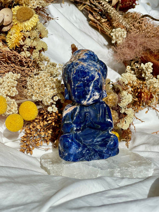 Sodalite Buddha