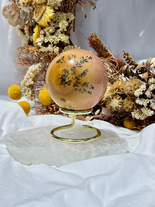 Dendritic Jasper Sphere