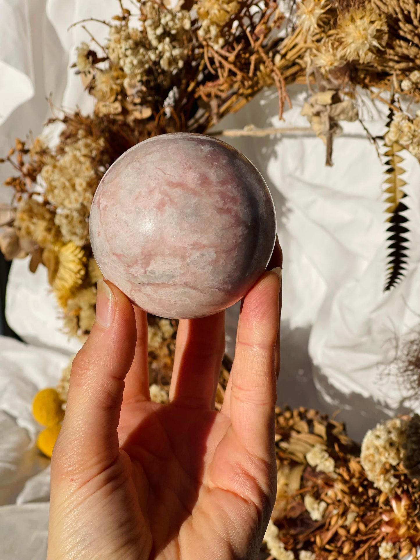 Pink Opal Sphere #2