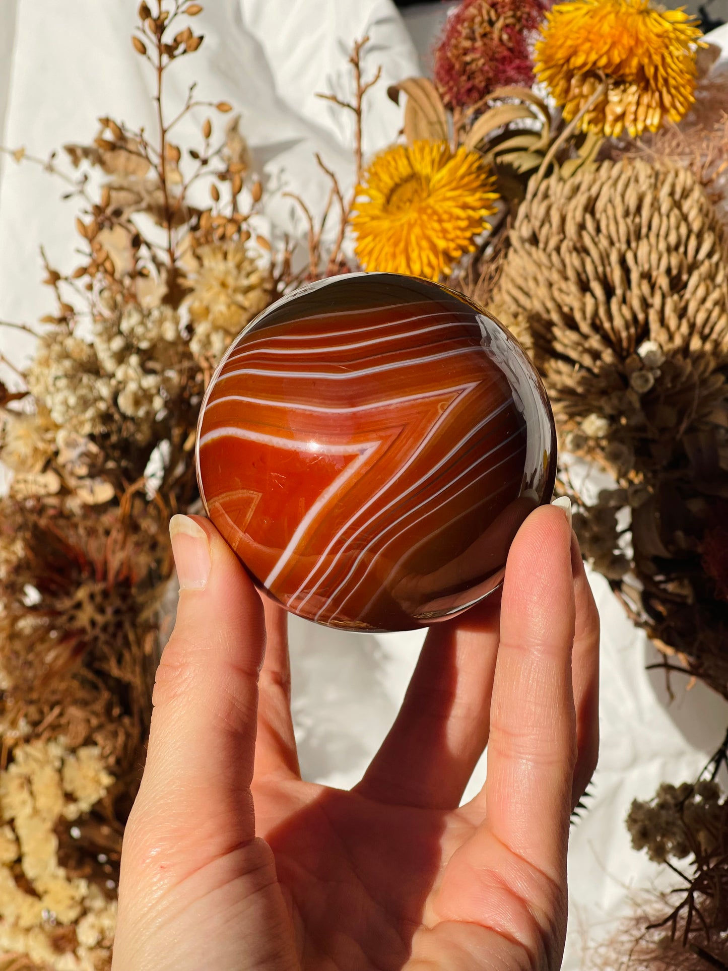 Carnelian Sphere