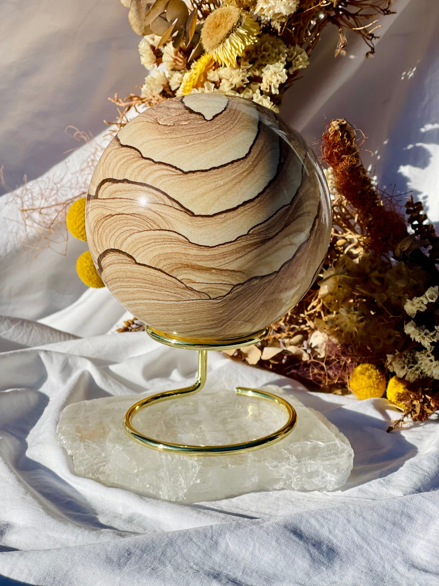 Picture Jasper Sphere