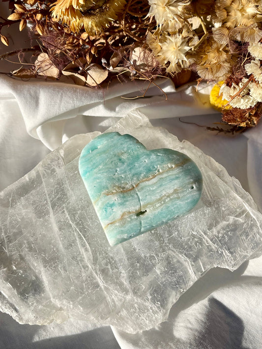 Hemimorphite Heart