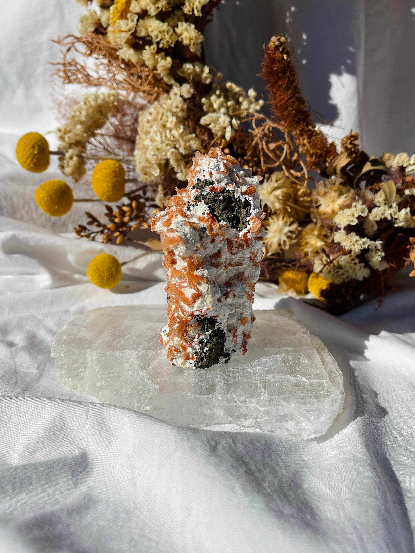 Heulandite on Mordenite Specimen #4