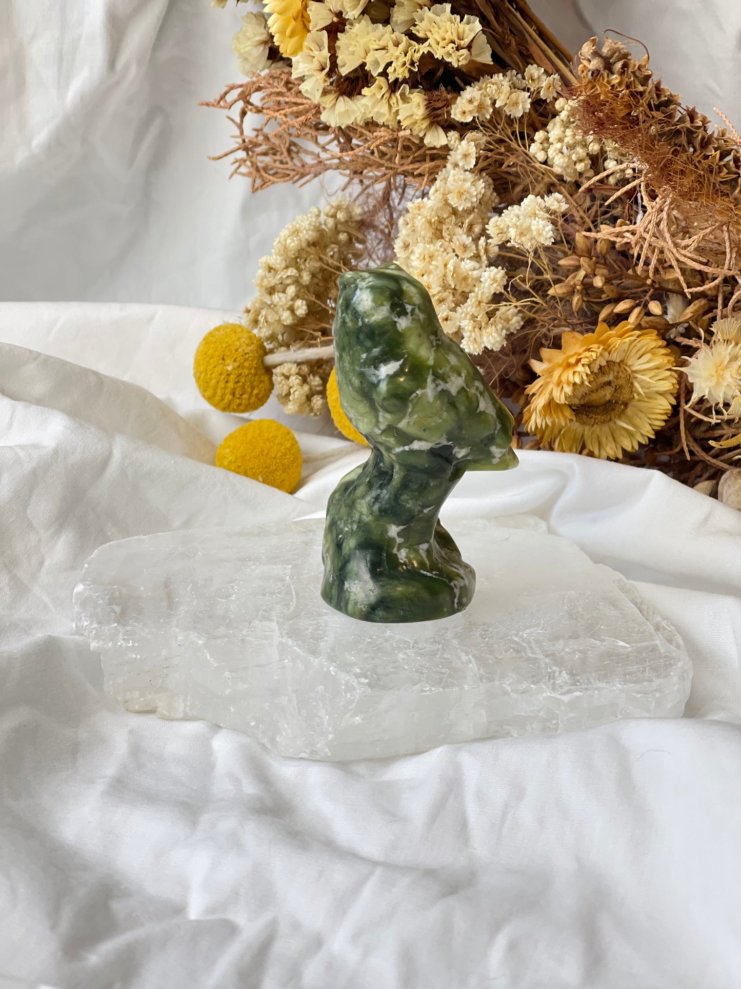 Green Jade Owl