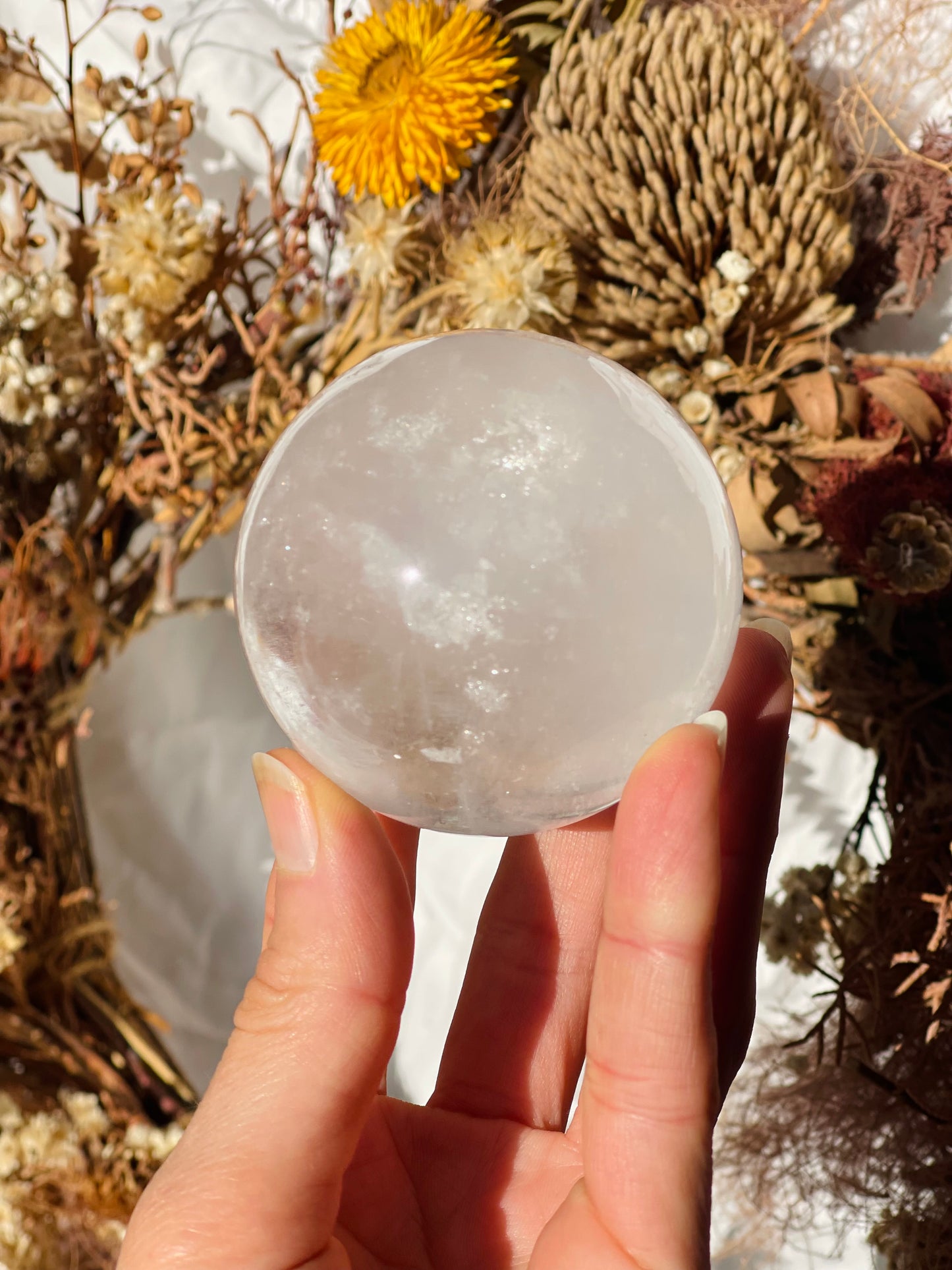 Clear Quartz Sphere
