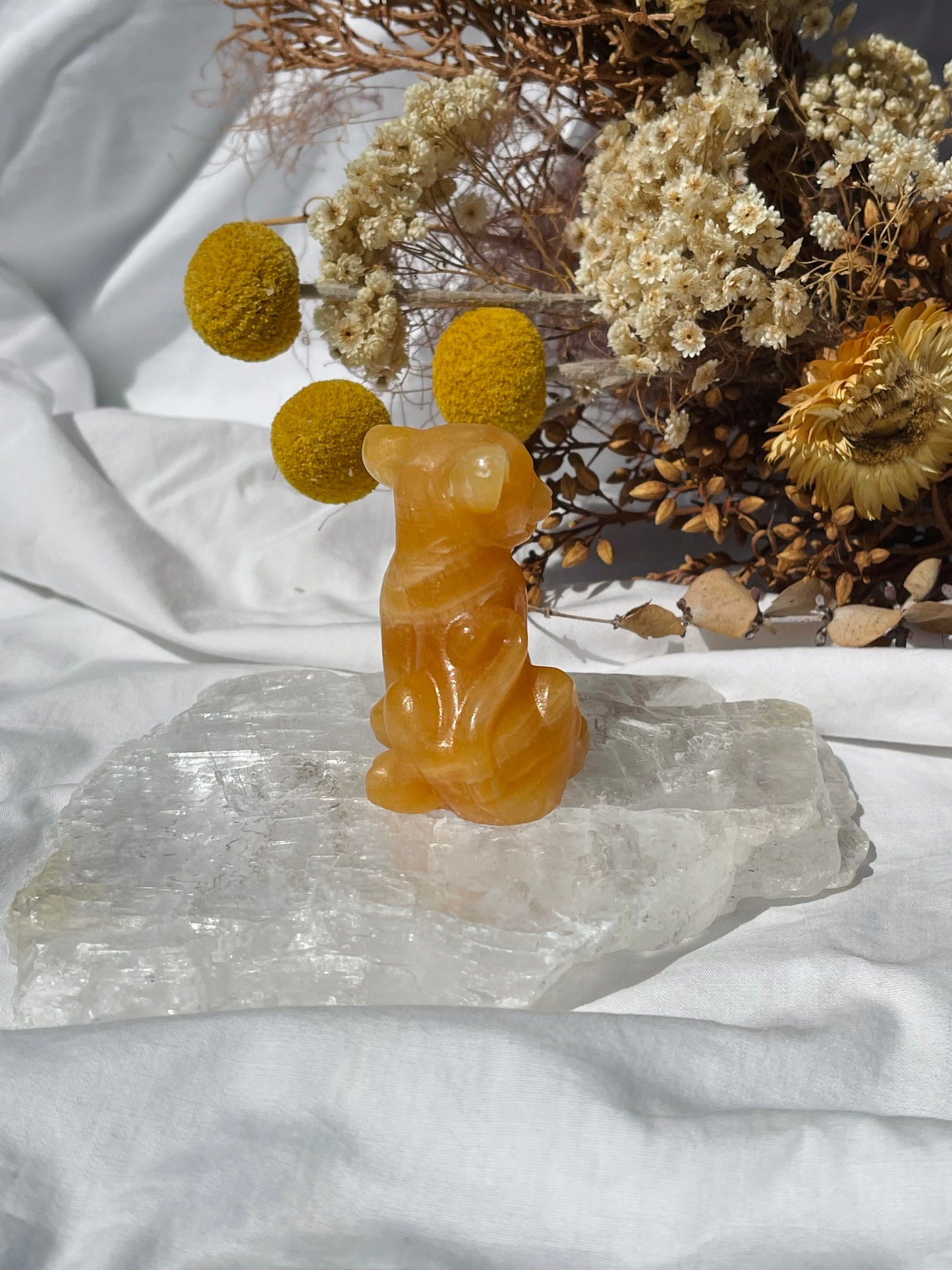 Orange Calcite Nala #1