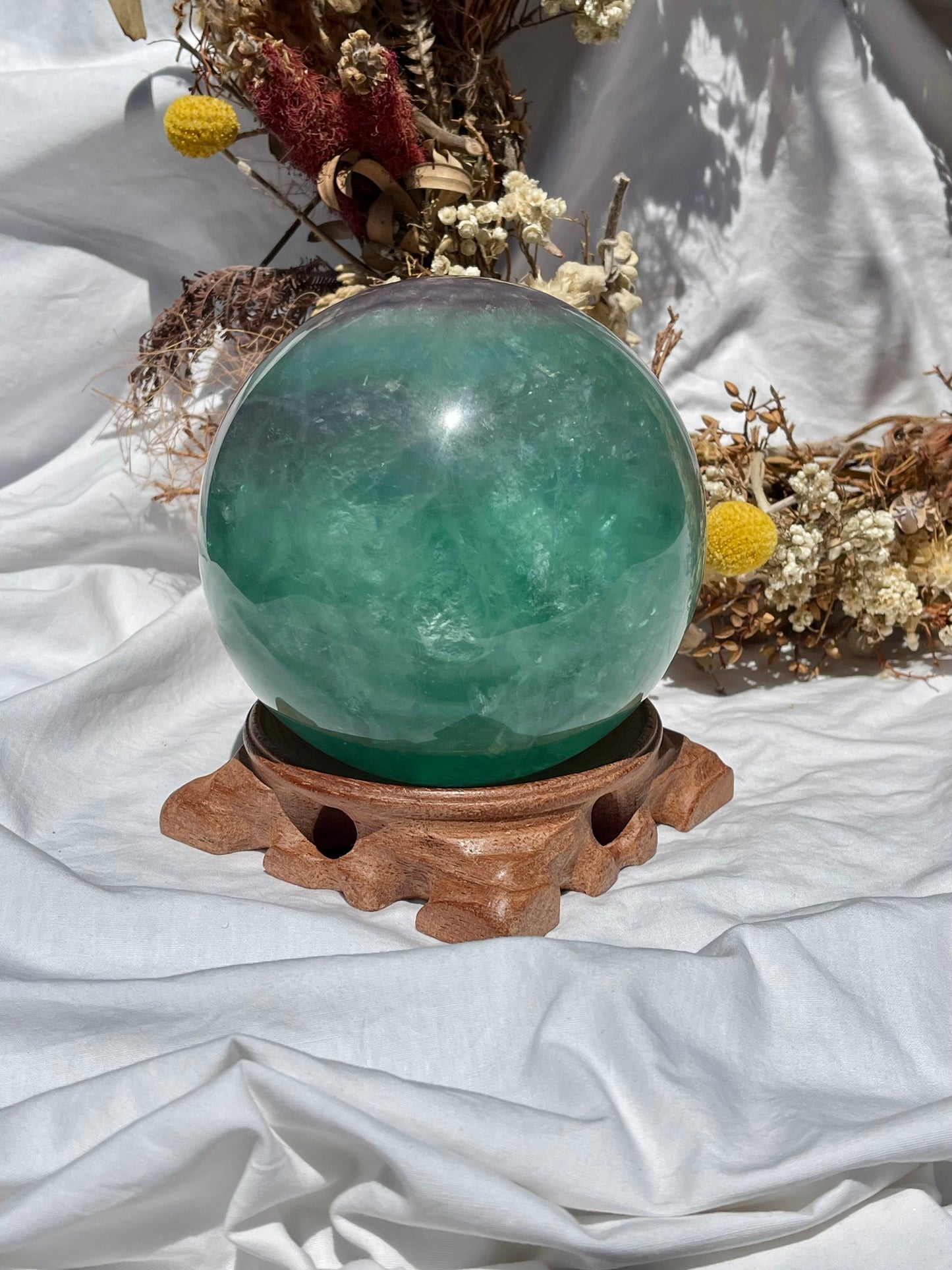Fluorite Sphere