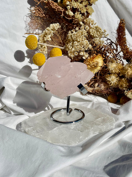 Pink Calcite Pagoda Specimen