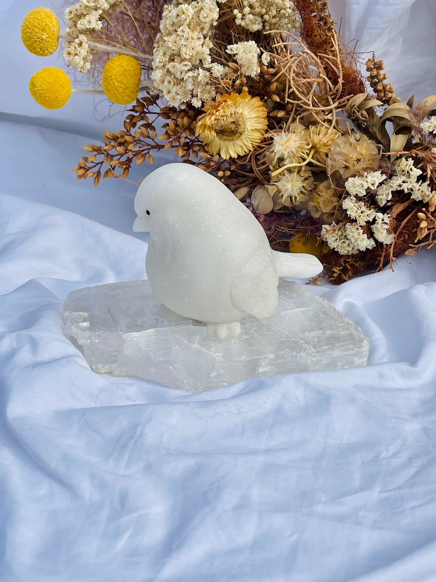 White Jade Bird