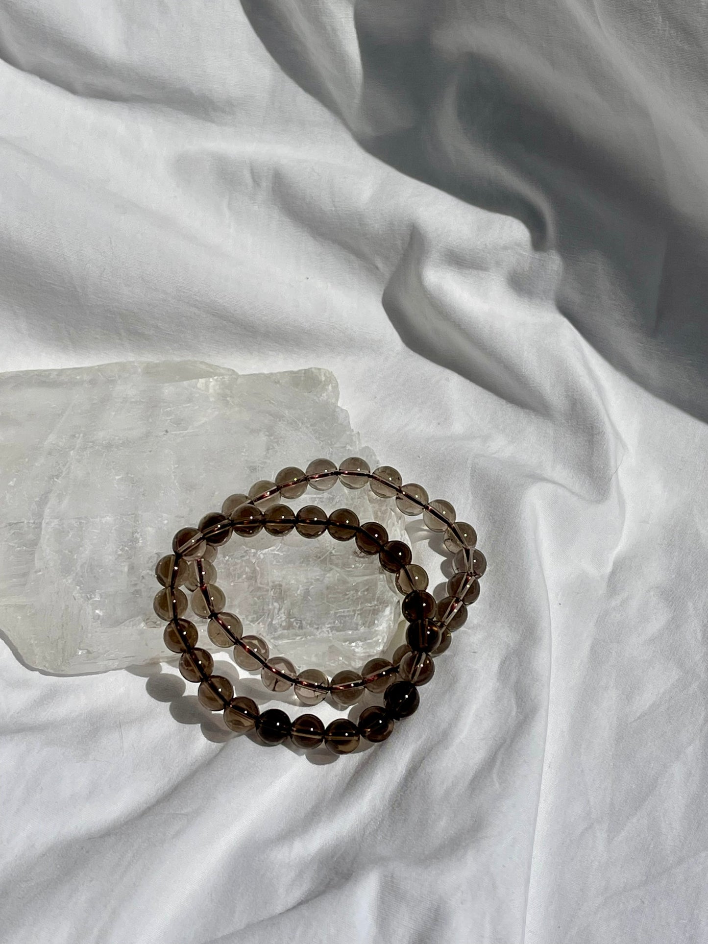 Smokey Quartz Bracelet | 8mm