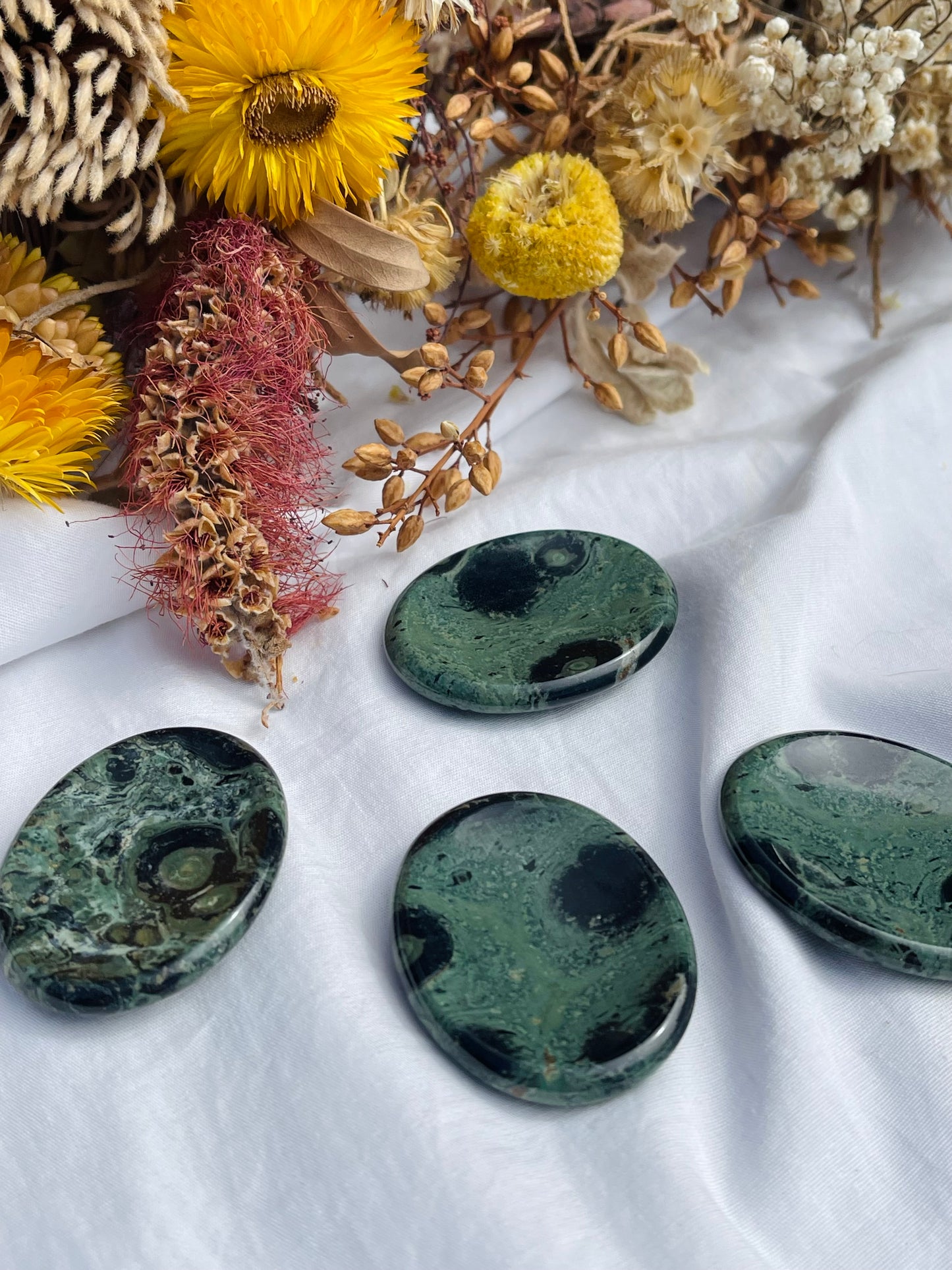 Kambaba Jasper Worry Stone