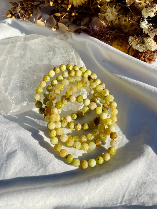 Green Opal Bracelet | 6mm