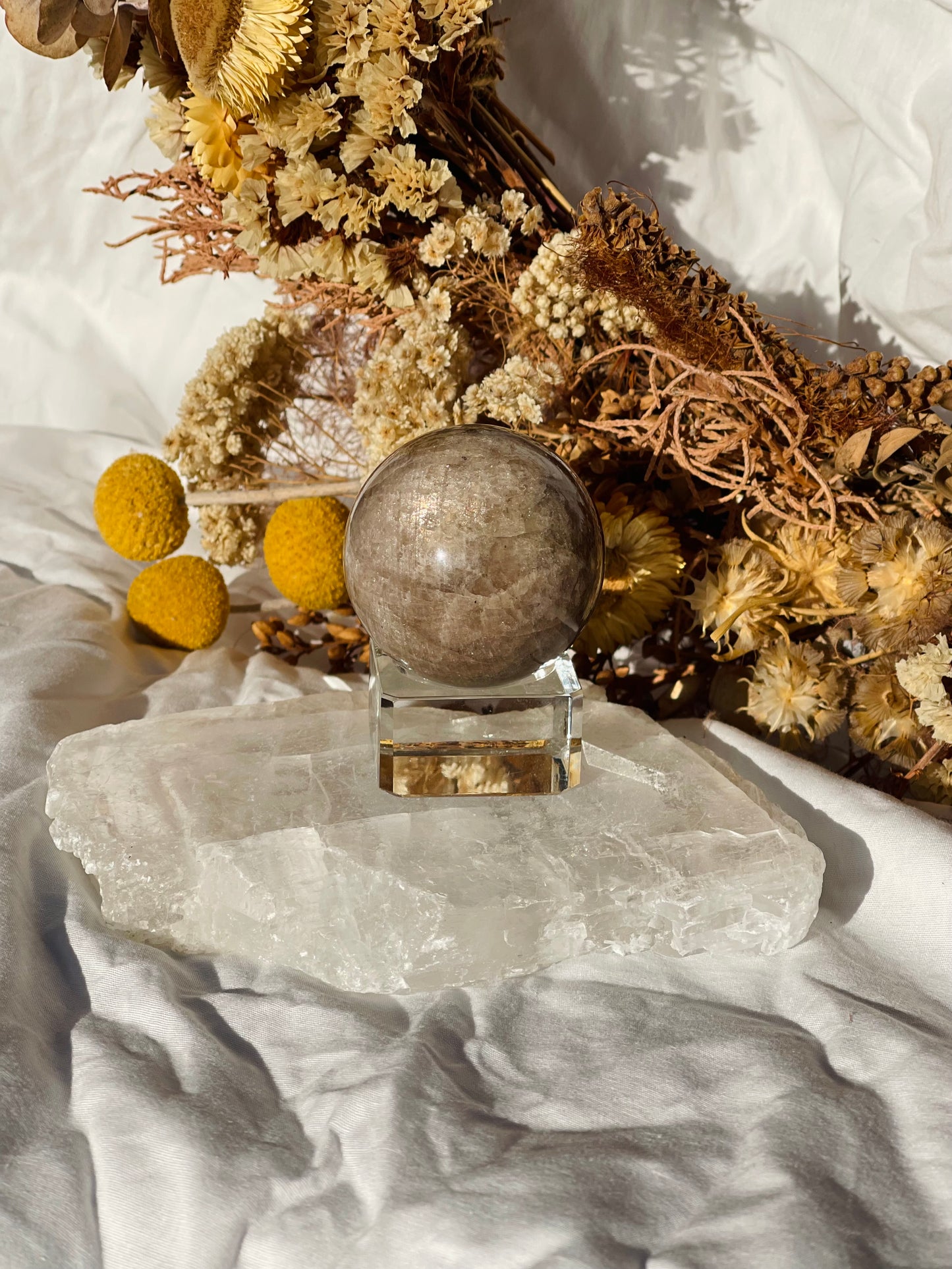Moonstone Moon Sphere #1