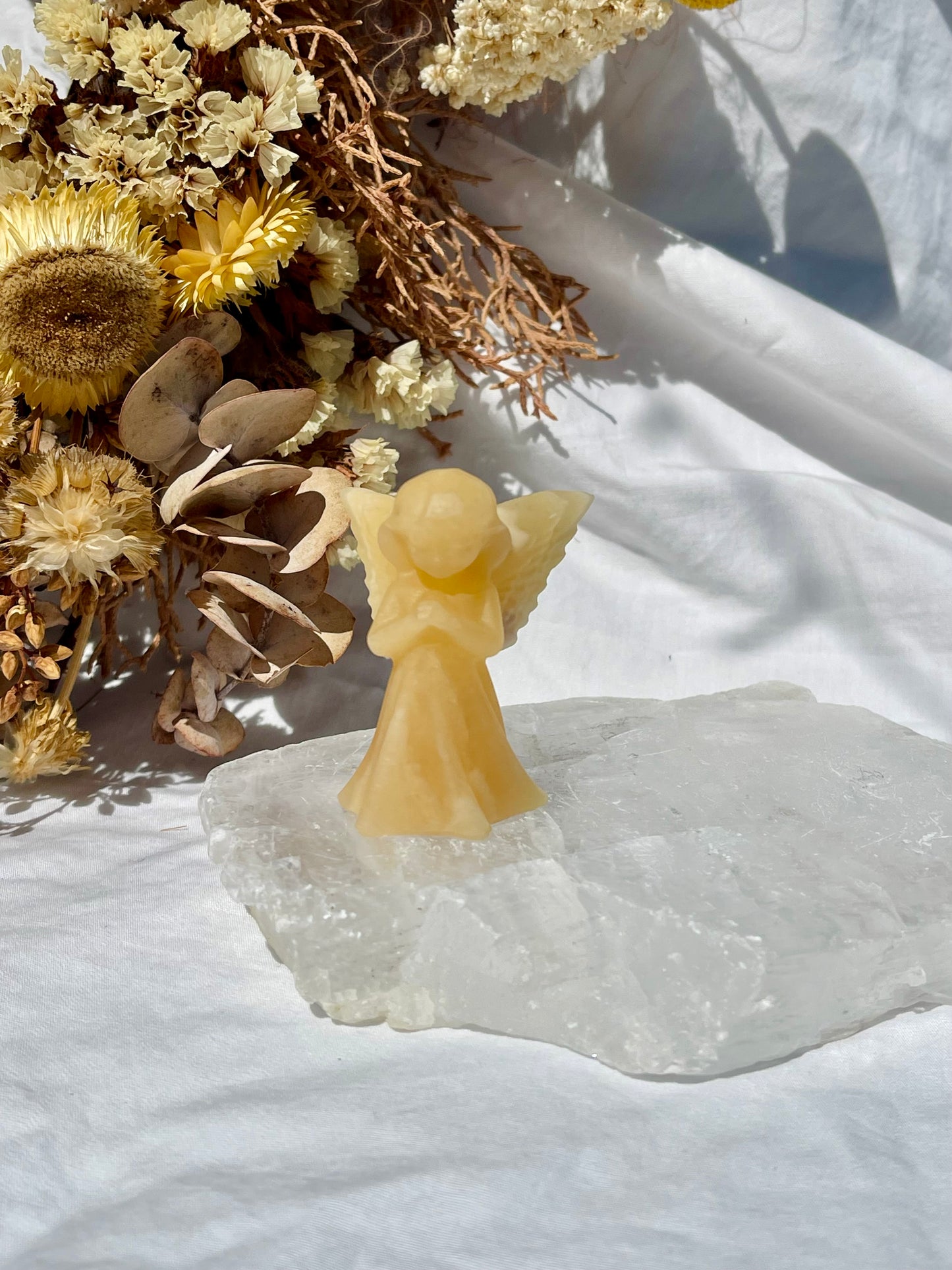 Orange Calcite Angel #2