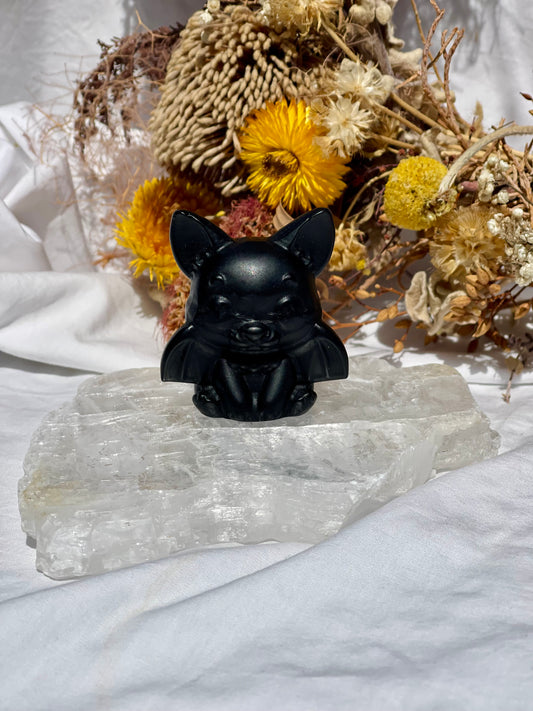 Black Obsidian Bat #1