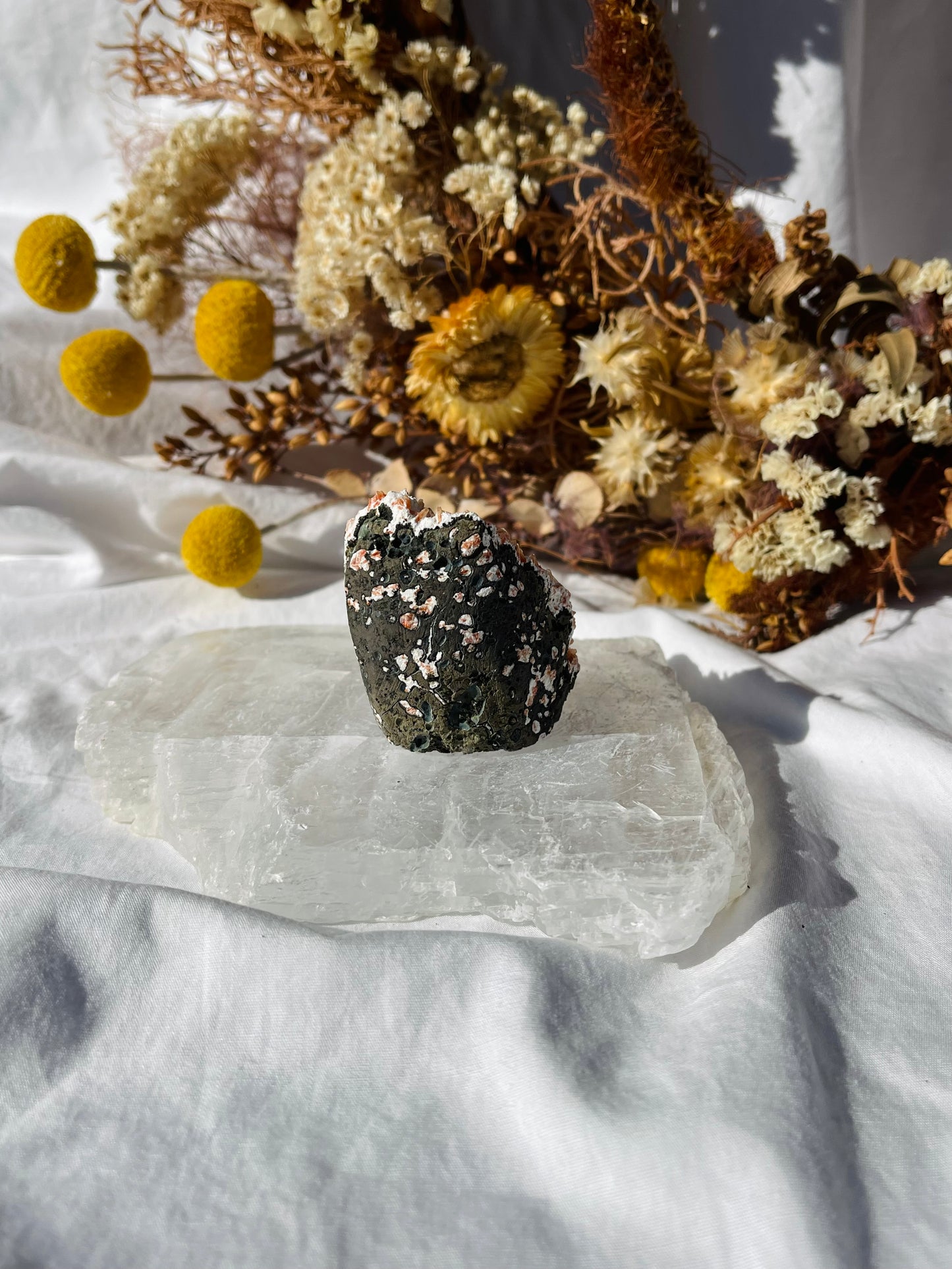 Heulandite on Mordenite Specimen #3