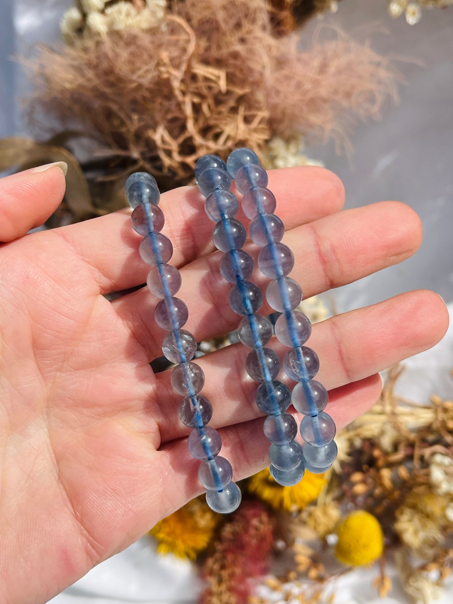Blue Fluorite Bracelet | 8mm