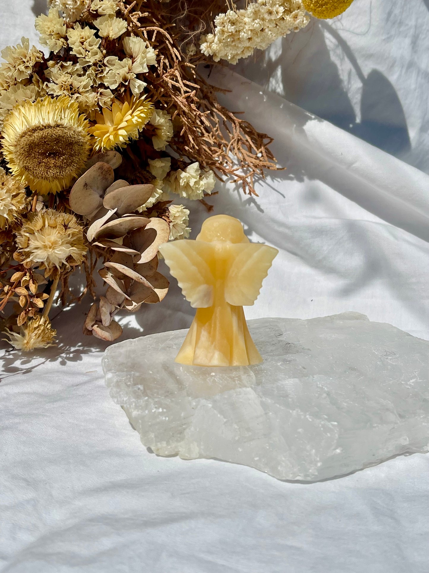 Orange Calcite Angel #2