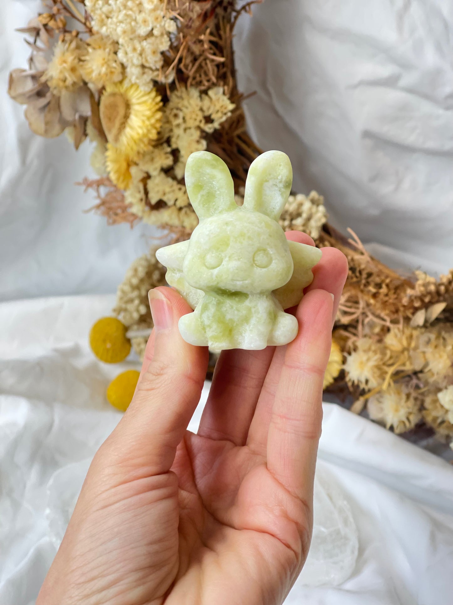 Lemon Jade Winged Bunny #2