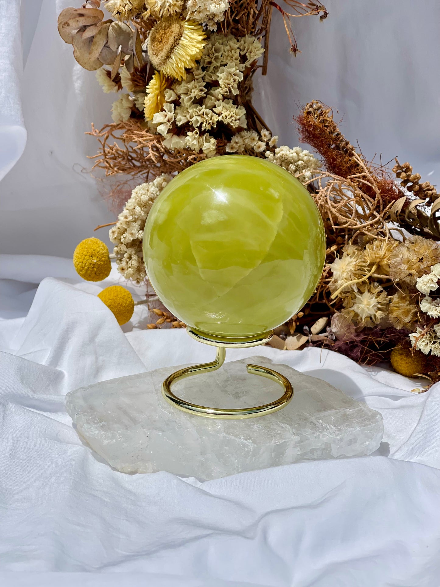 Lemon Jade Sphere