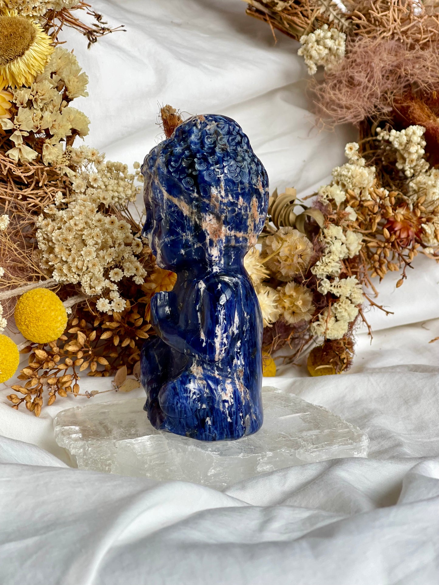 Sodalite Buddha