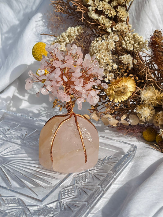 Rose Quartz Tree