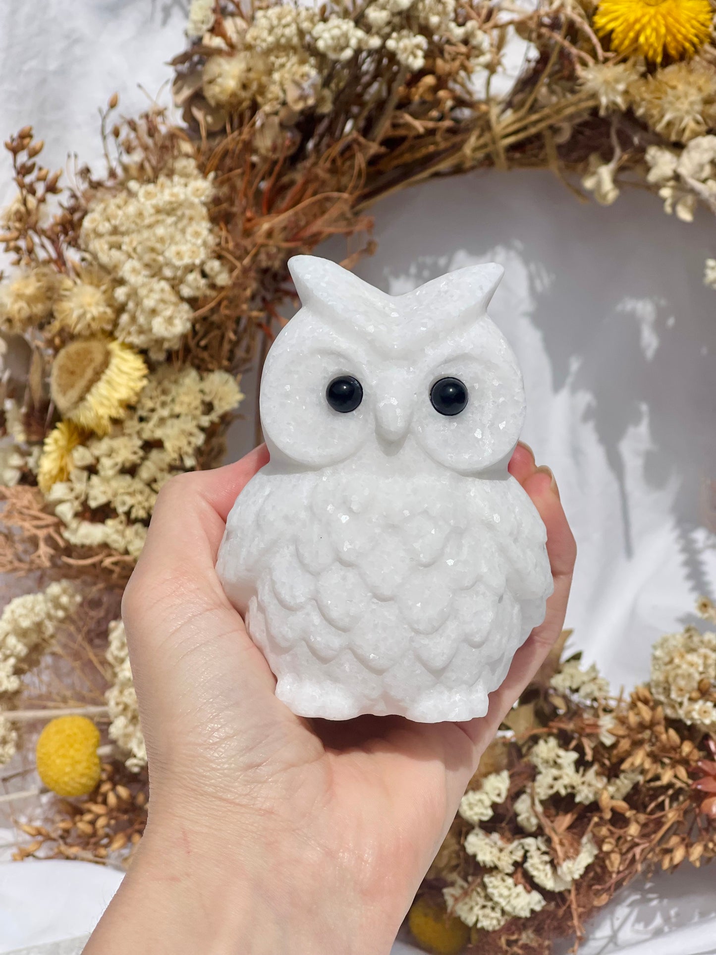 White Jade Owl