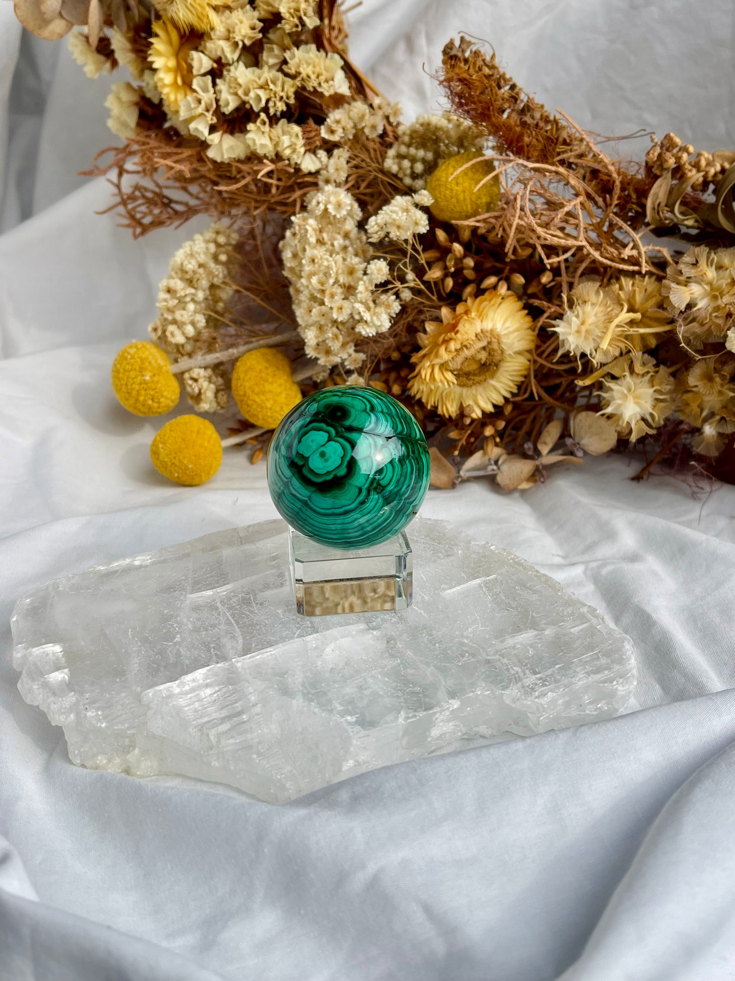 Malachite Sphere