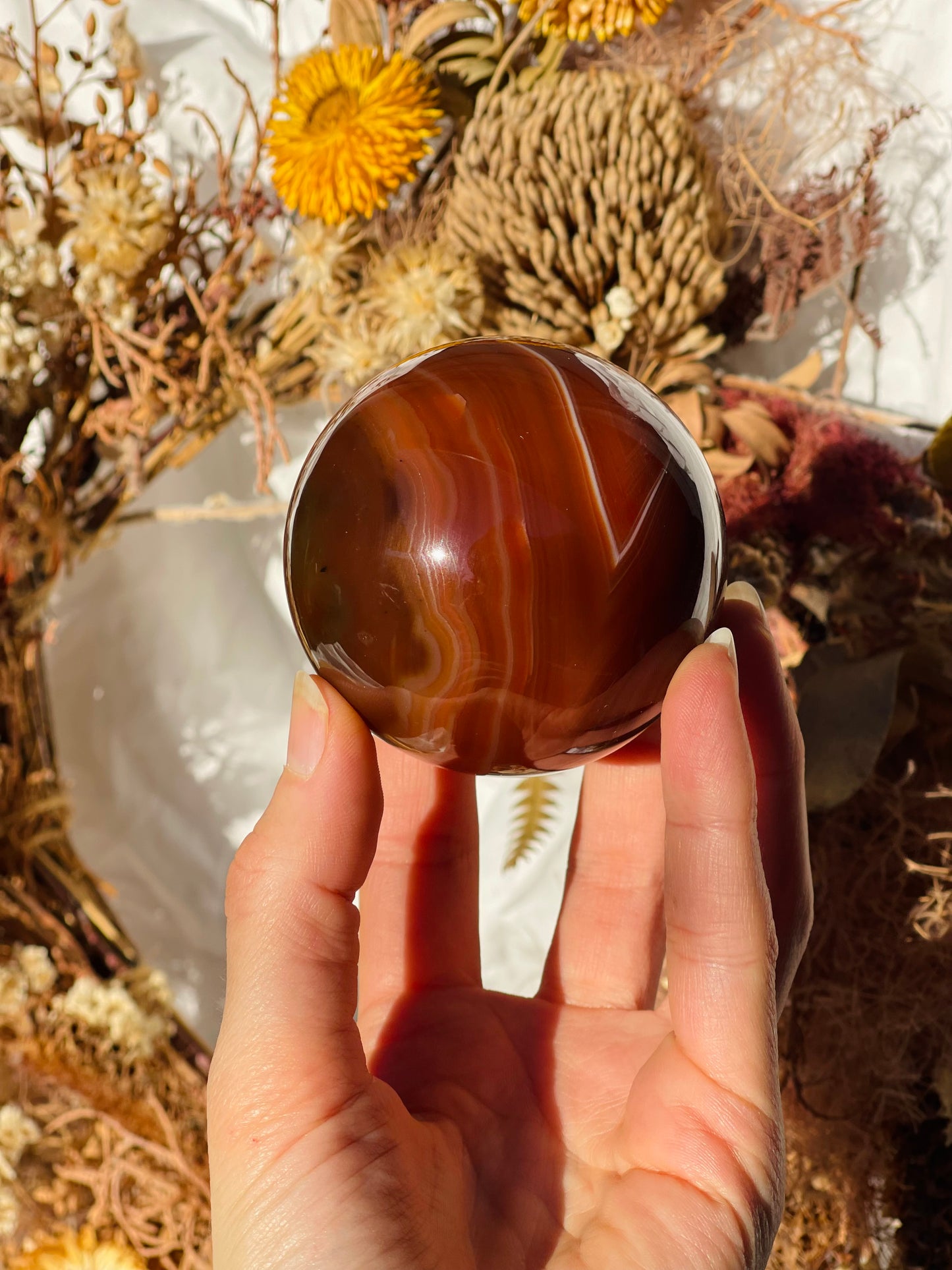 Carnelian Sphere