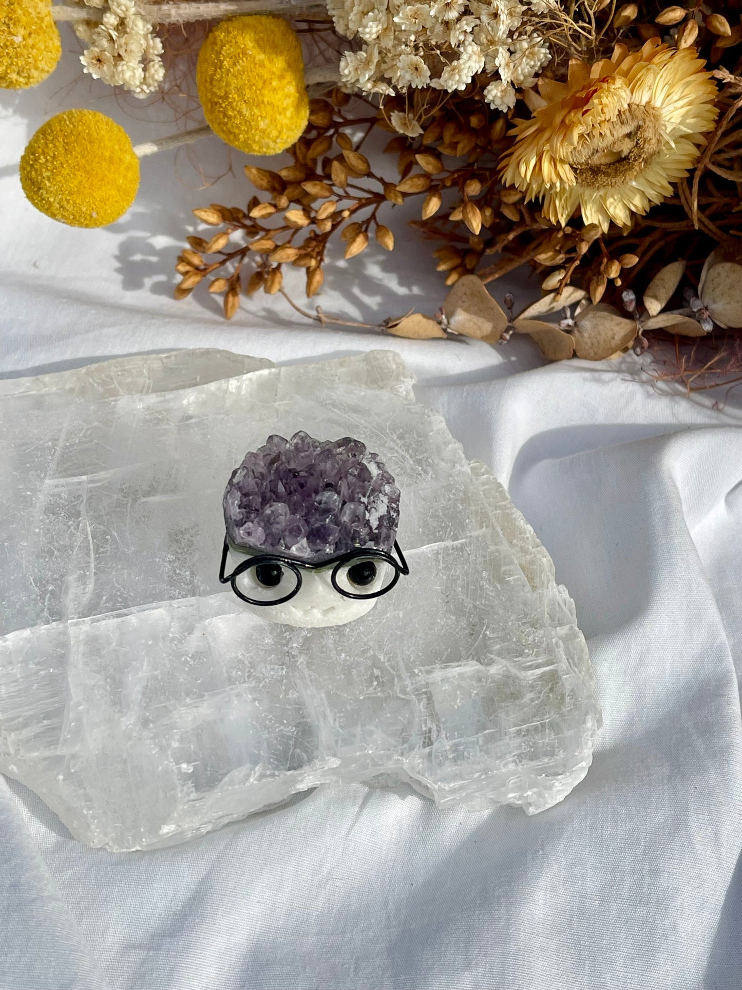 Amethyst Cluster Critter #2