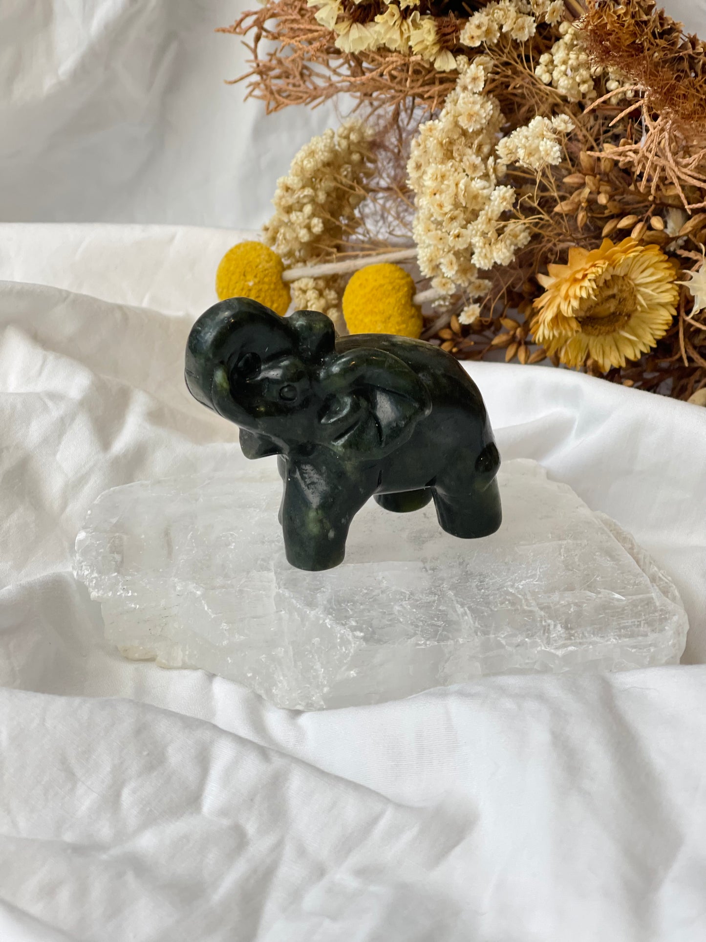 Green Jade Elephant #1