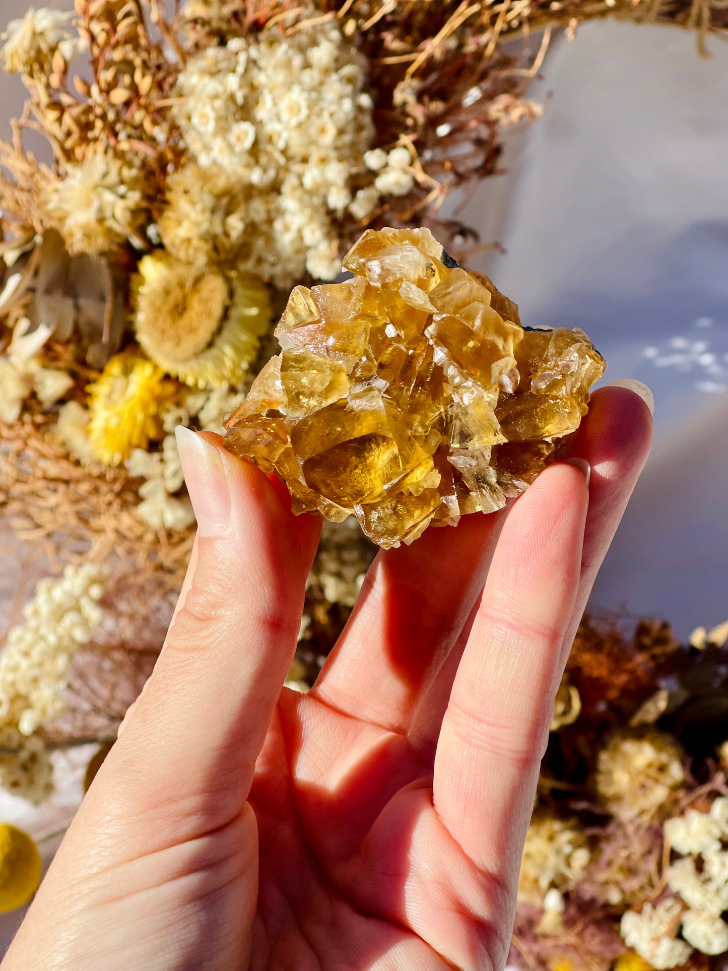 Yellow Fluorite Specimen