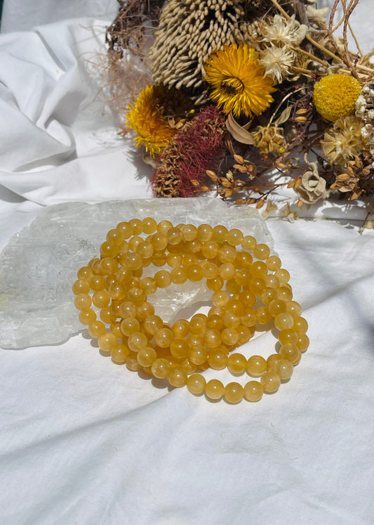 Honey Calcite Bracelet