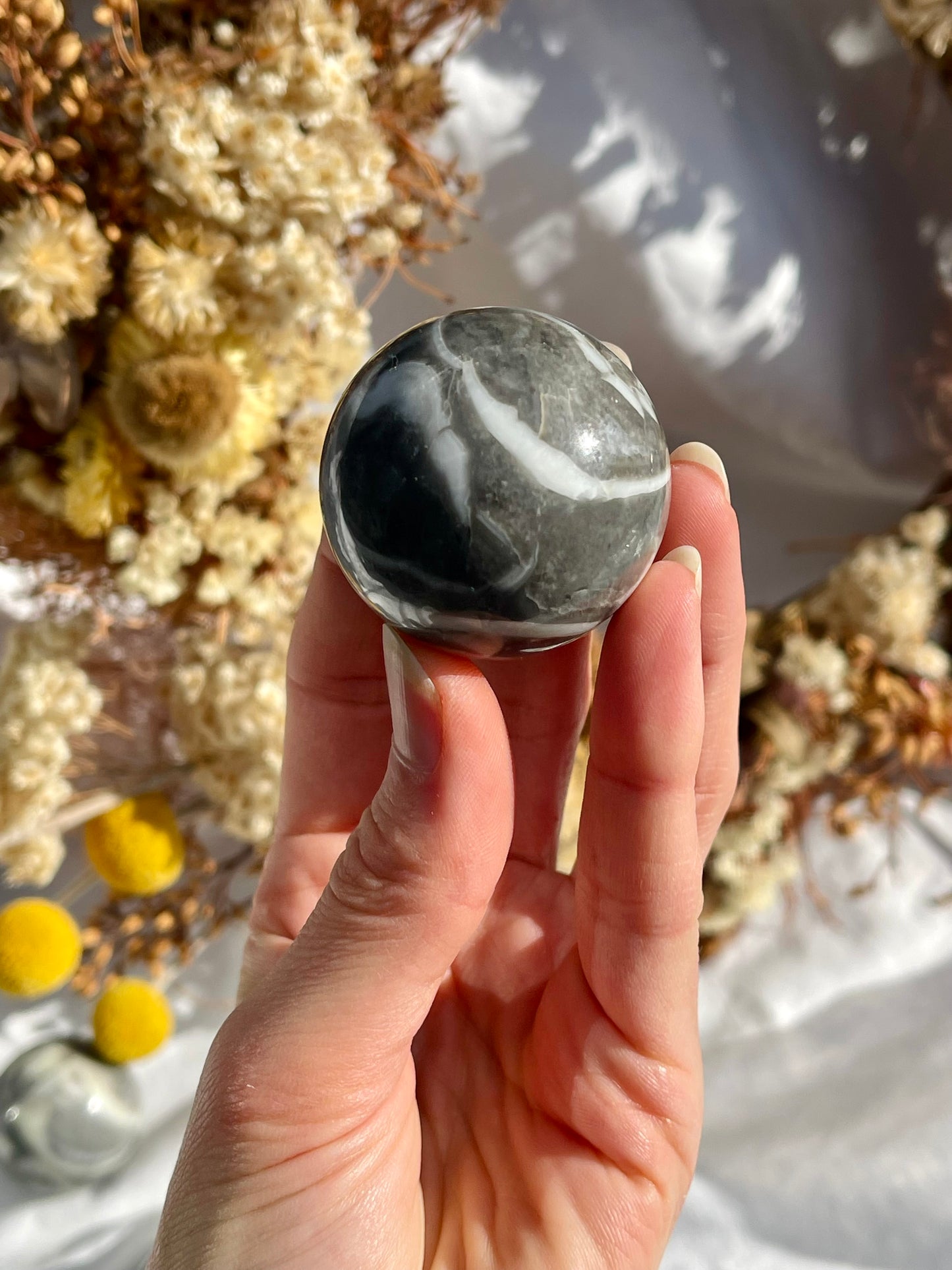 Thousand Eye Jasper Sphere