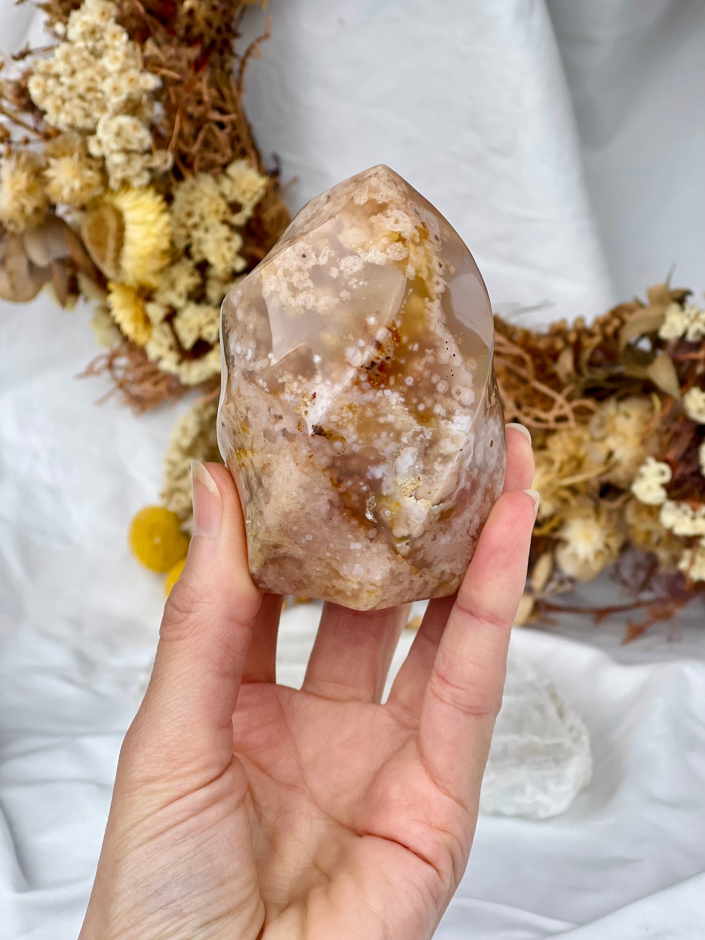 Flower Agate Flame