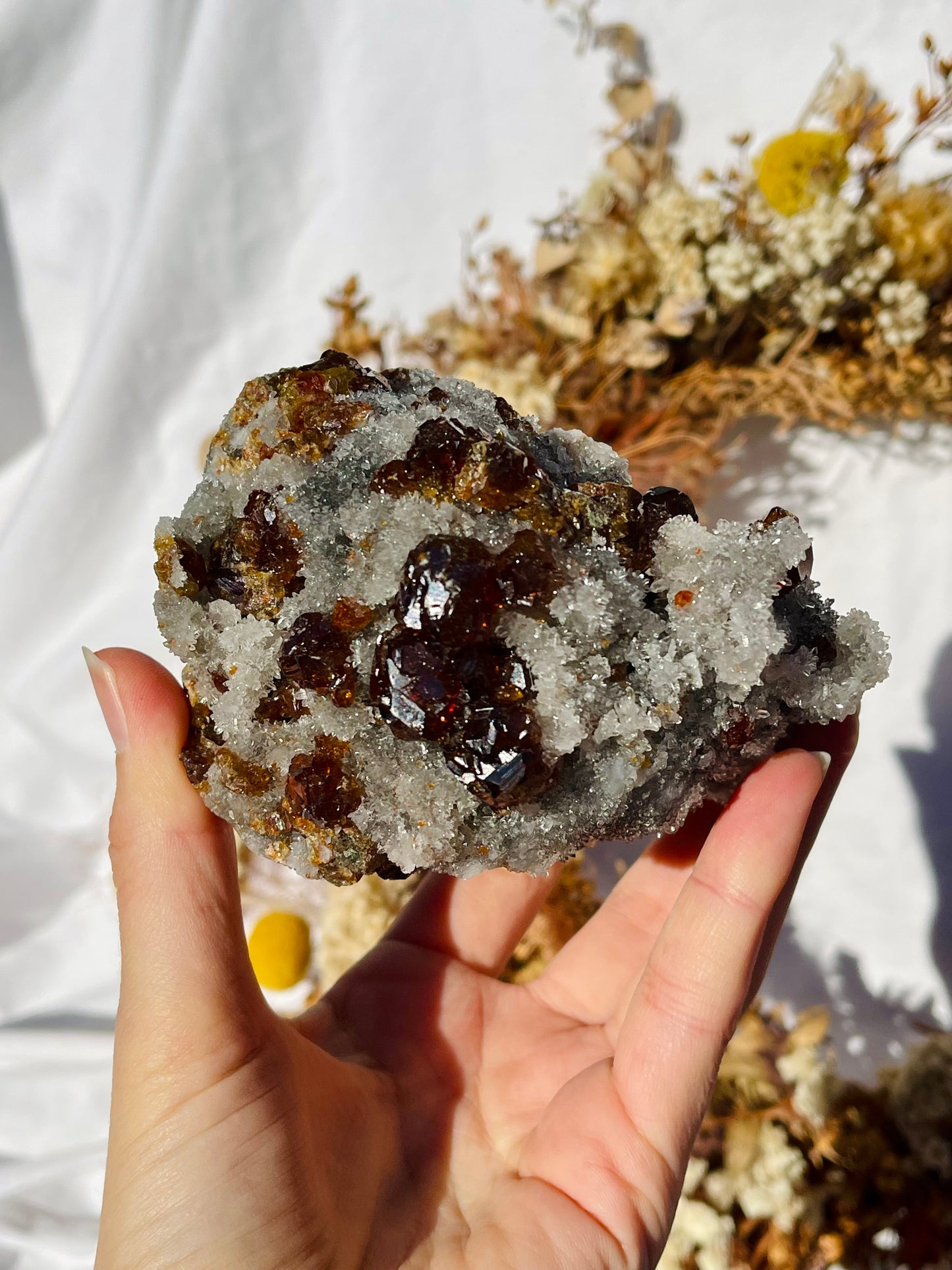 Red | Orange Sphalerite Specimen