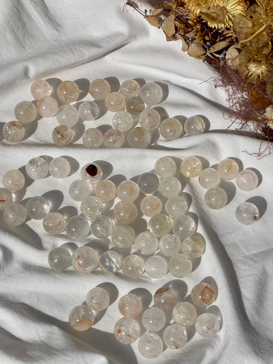 Fire Quartz Mini Sphere