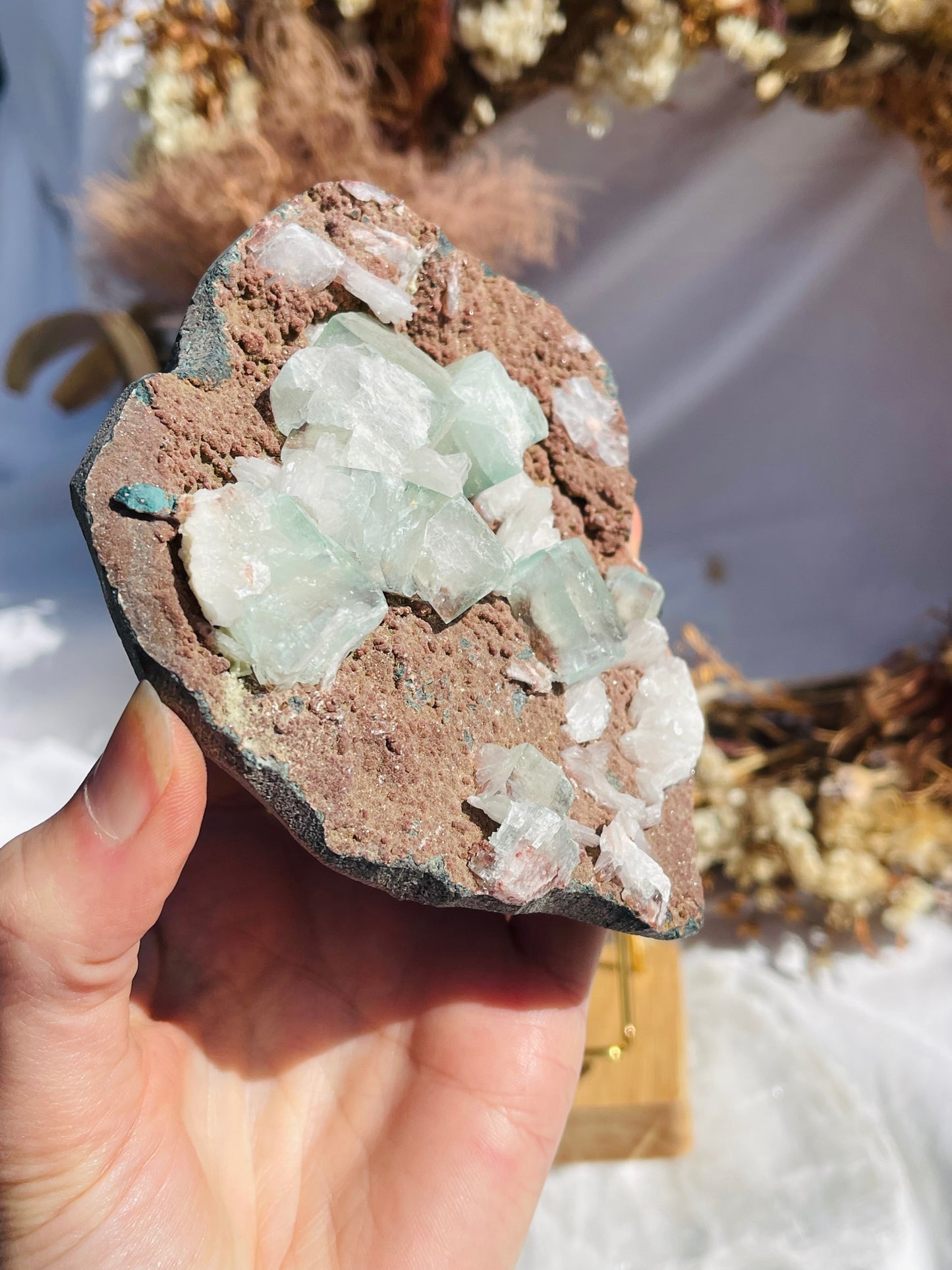 Green Apophylite Specimen