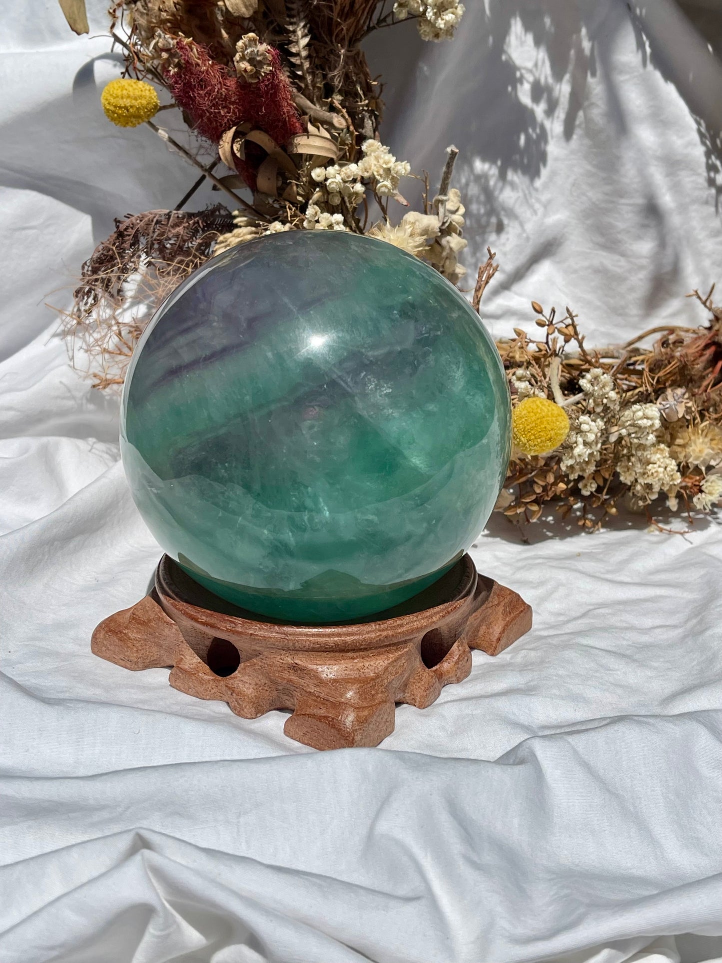 Fluorite Sphere