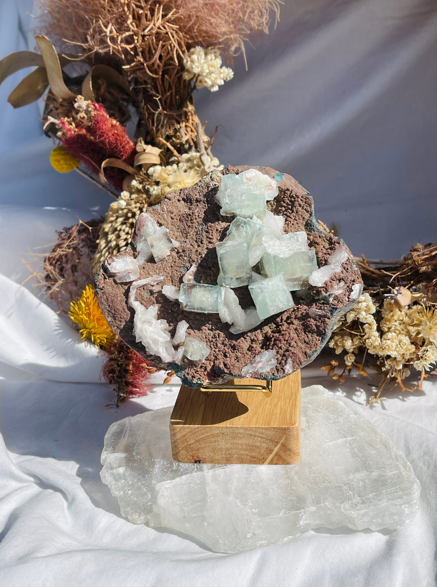 Green Apophylite Specimen