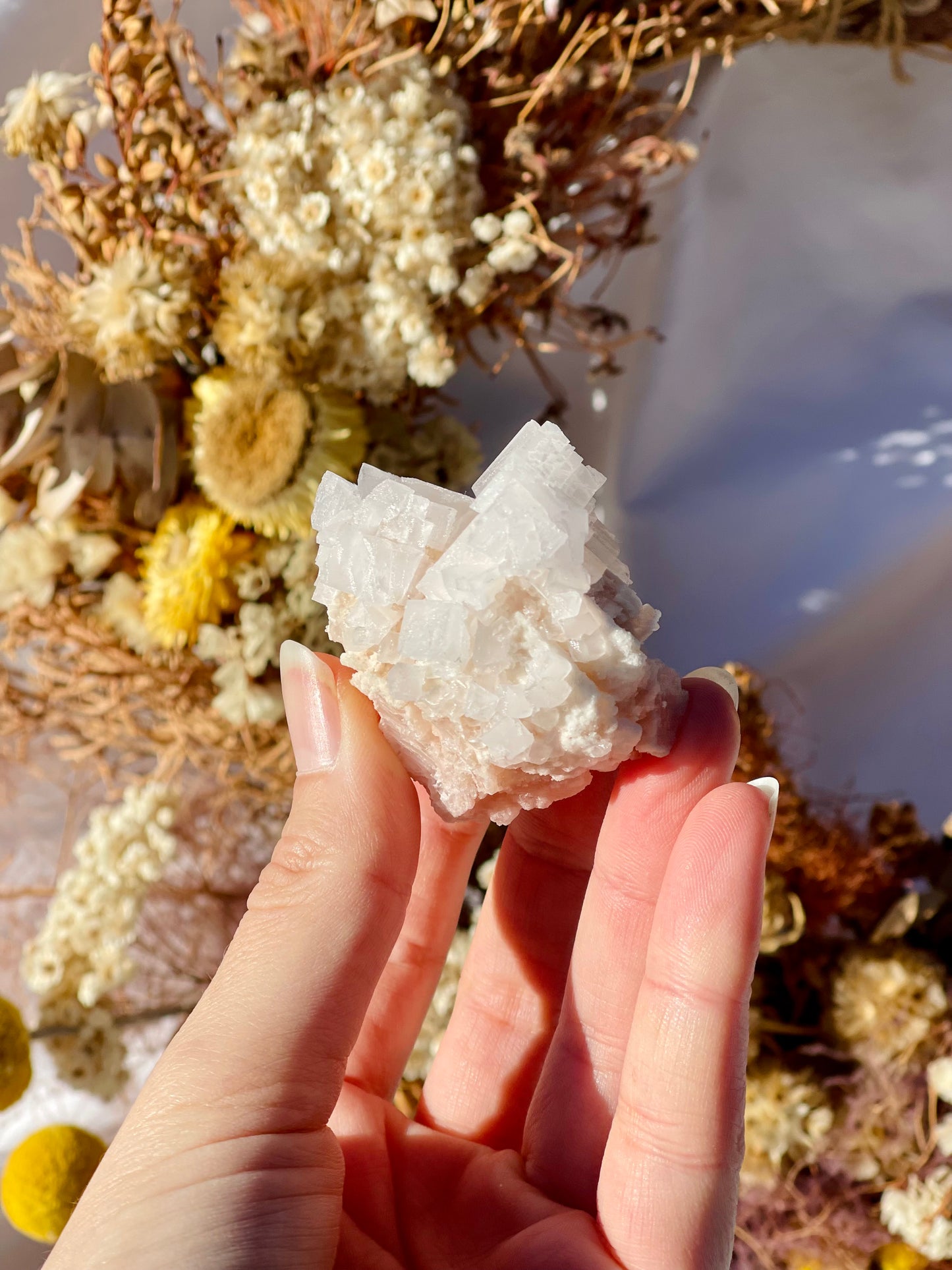 Pink Halite Cluster #2