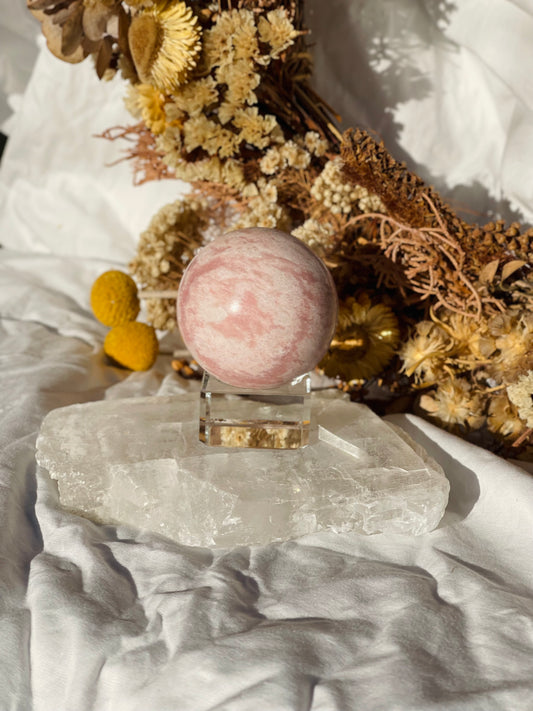 Pink Opal Sphere #1