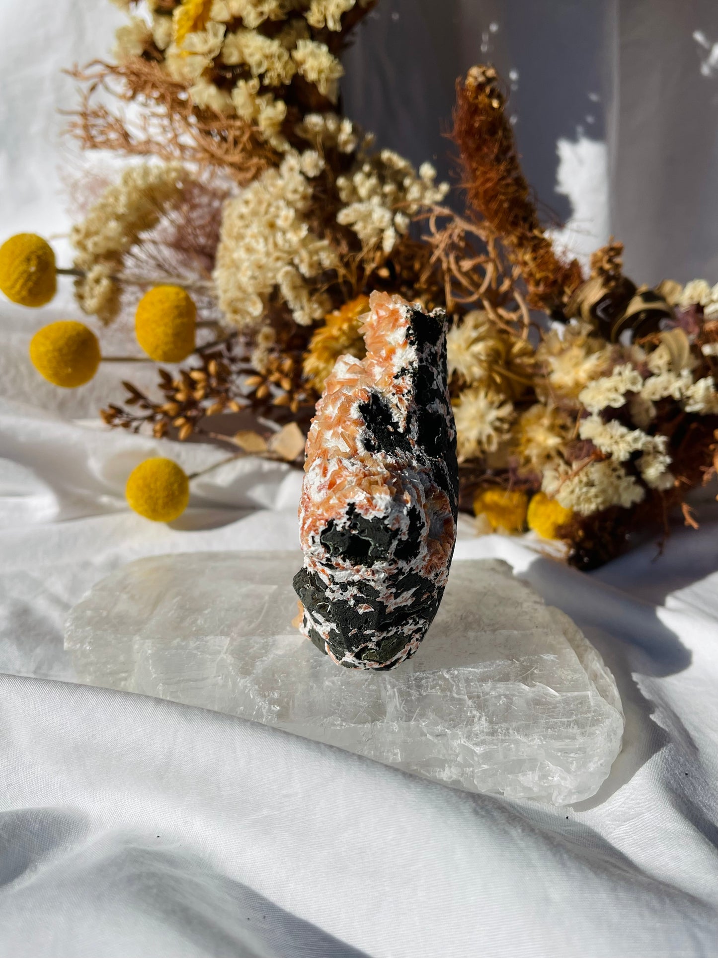 Heulandite on Mordenite Specimen #1