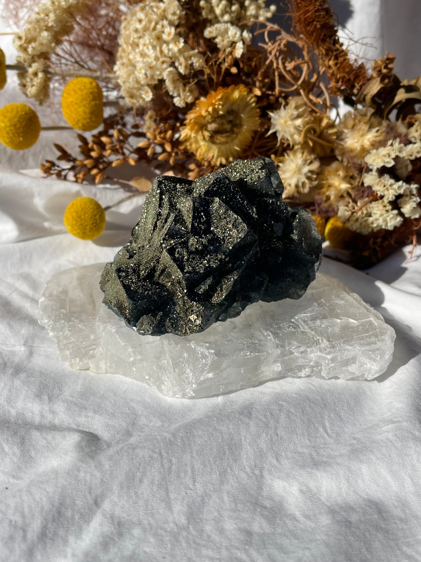 Fluorite | Pyrite Specimen