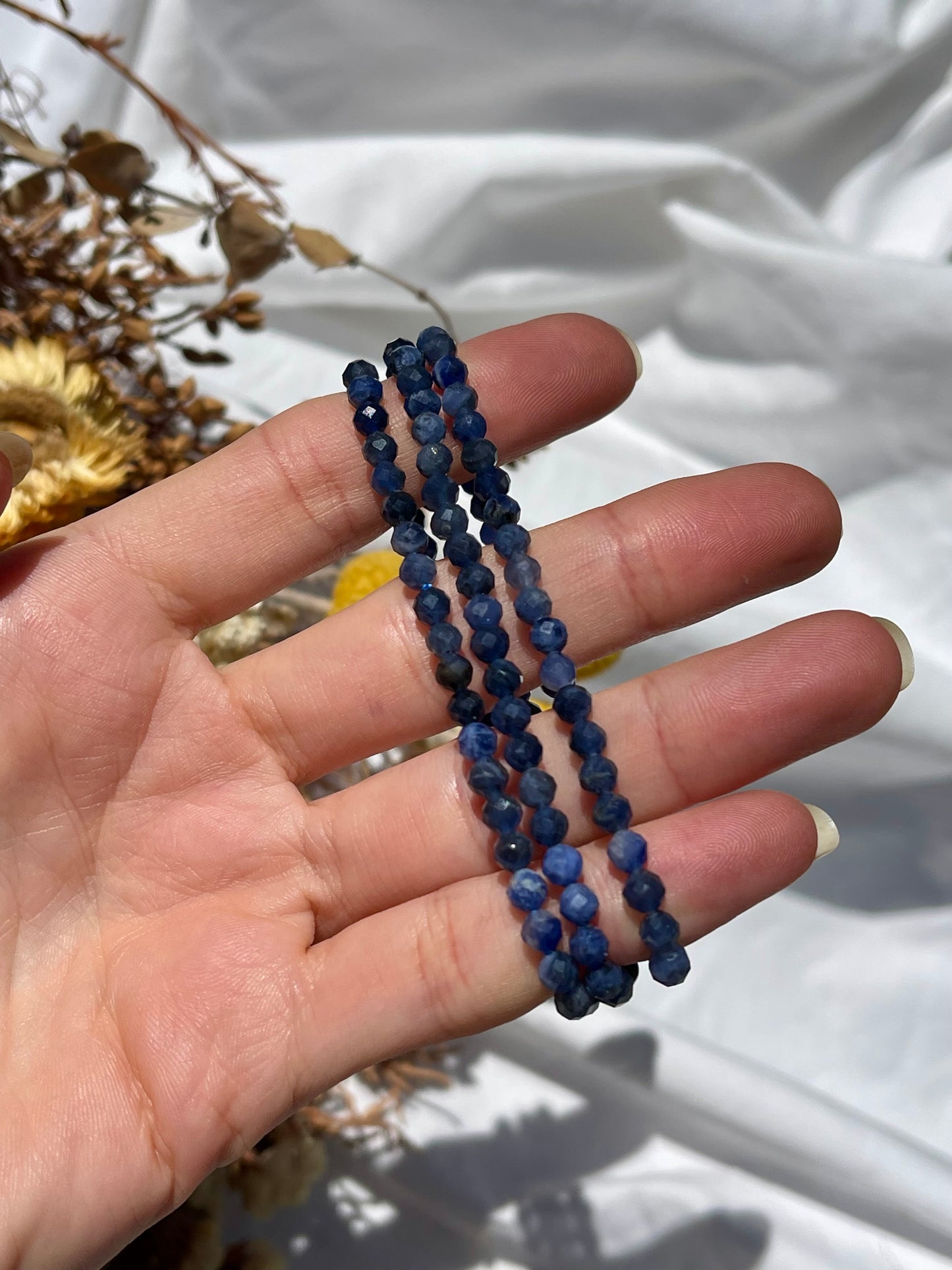 Sodalite Faceted Bracelet