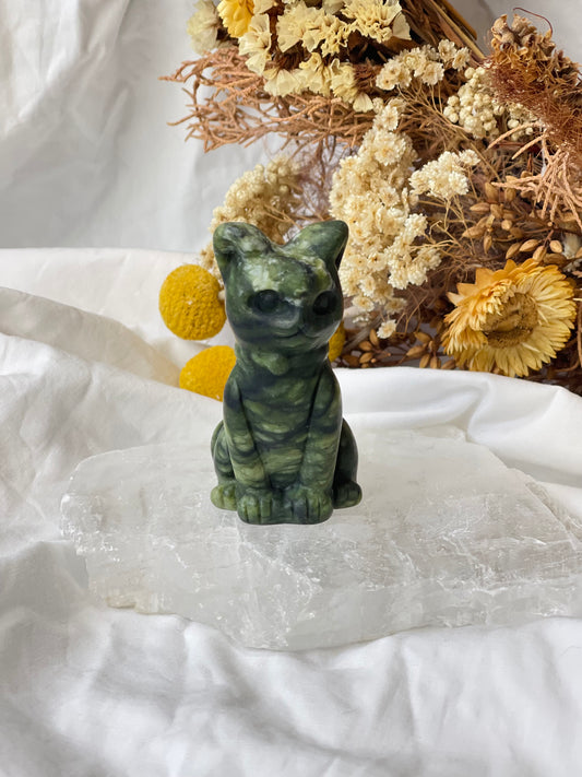 Green Jade Cat #1