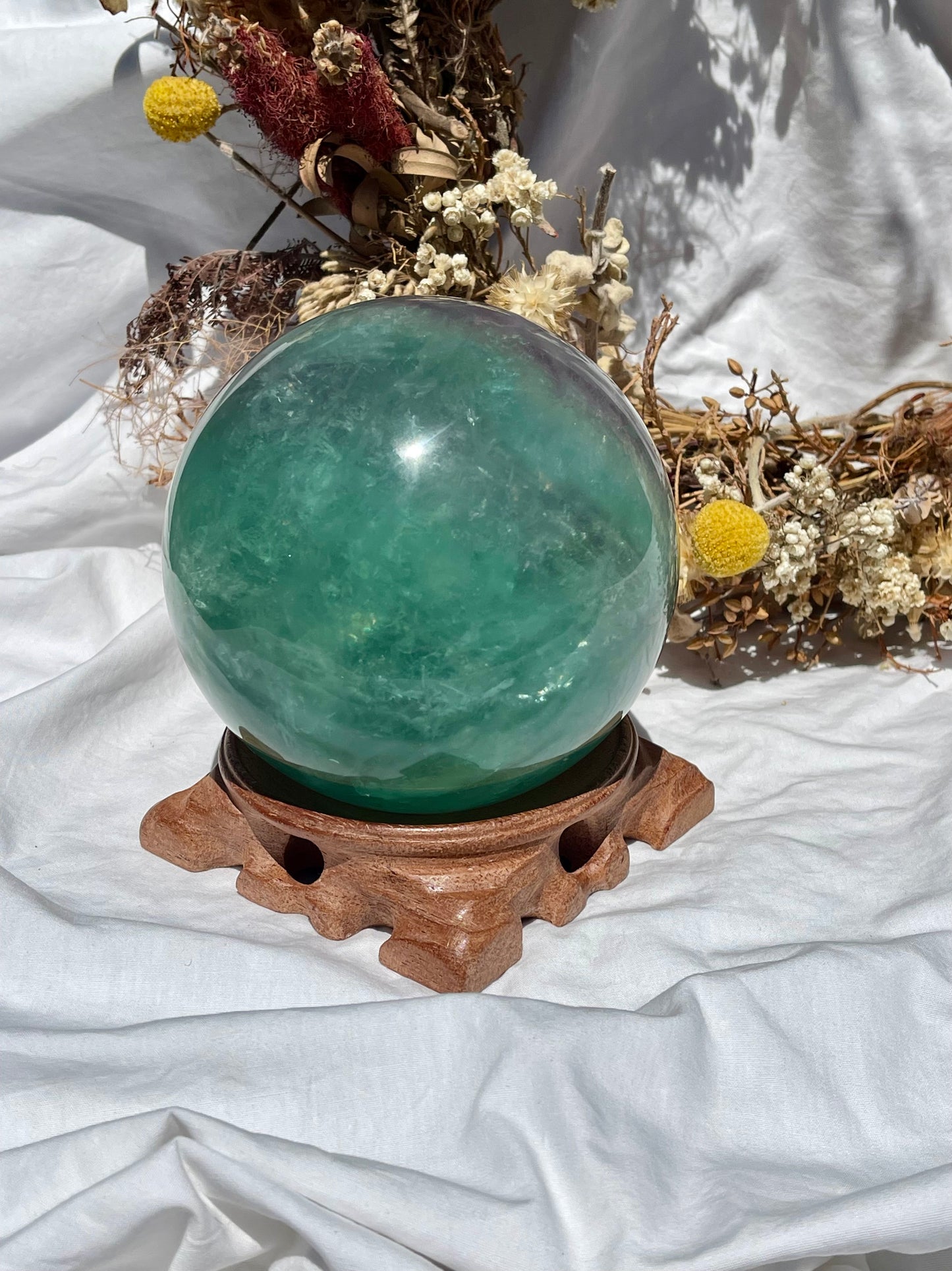 Fluorite Sphere