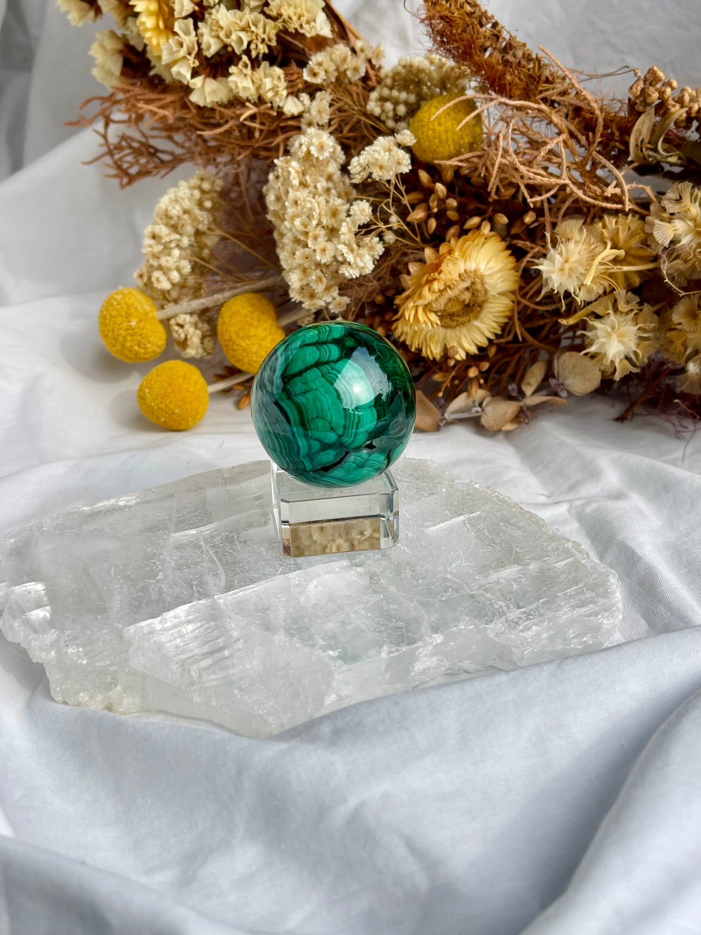 Malachite Sphere